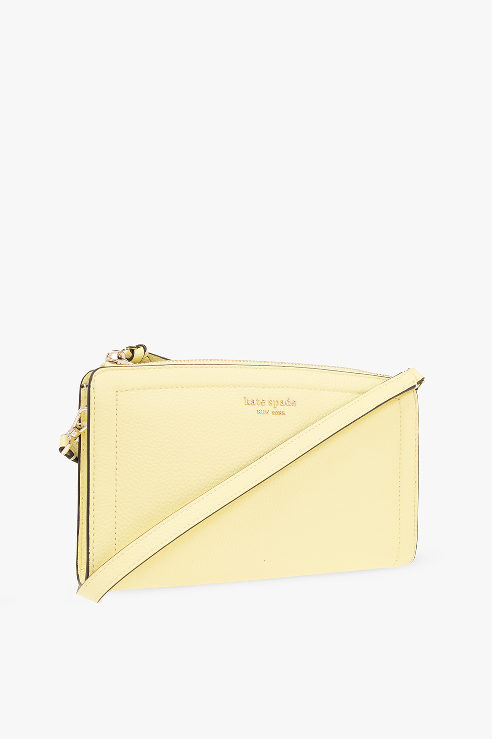 Kate spade yellow on sale clutch